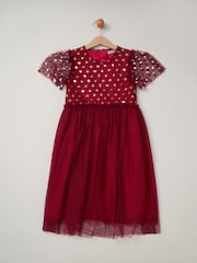 Miss Cluster Sequin Waterfall Dress - Image 1 of 2