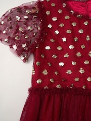 Miss Cluster Sequin Waterfall Dress - Image 2 of 2
