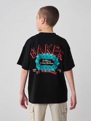 Baker by Ted Baker Graphic 100% Cotton T-Shirt - Image 3 of 11
