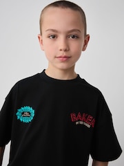 Baker by Ted Baker Graphic 100% Cotton T-Shirt - Image 6 of 11