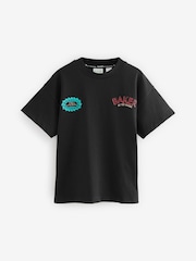 Baker by Ted Baker Graphic 100% Cotton T-Shirt - Image 7 of 11