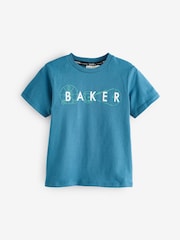 تيشرت قطن 100% مزين برسمة من Baker By Ted Baker - صورة 1 من 3