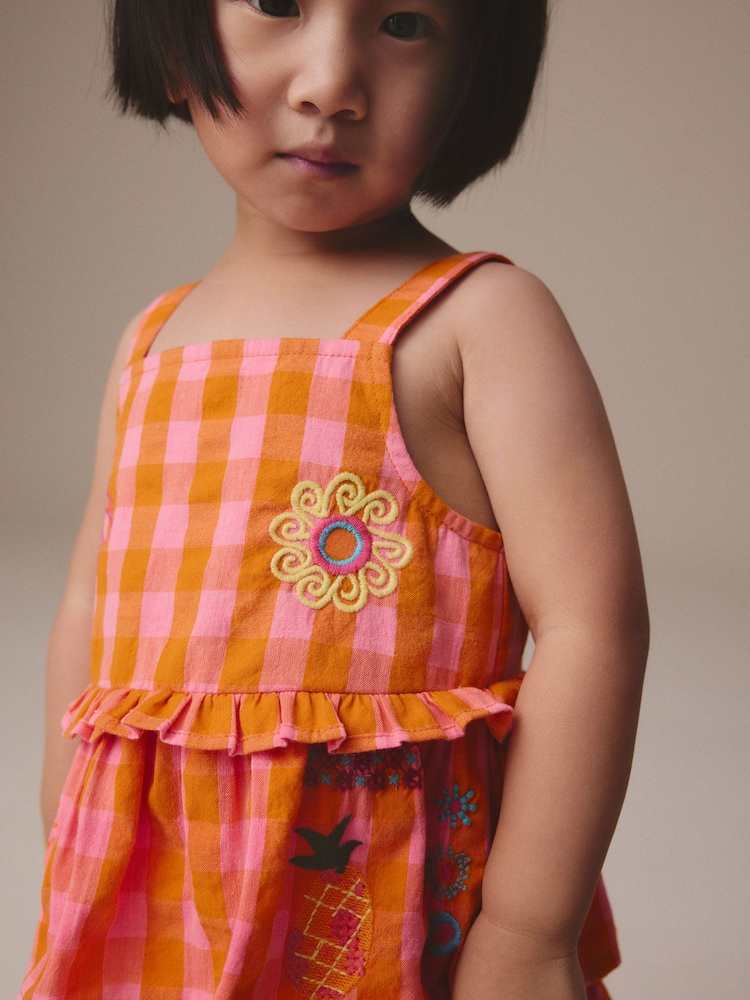 Multi 100% Cotton Top and Shorts Set (3mths-7yrs) - Image 3 of 9