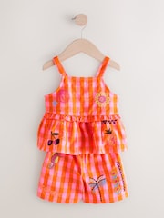 Multi 100% Cotton Top and Shorts Set (3mths-7yrs) - Image 5 of 9