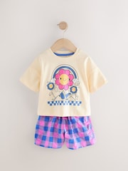 Purple T-Shirt and Short Set (3mths-7yrs) - Image 1 of 5