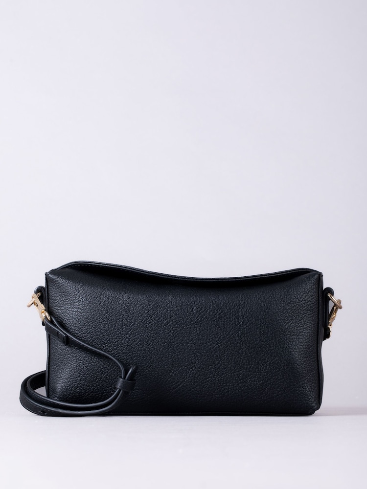 Lakeland Leather Black Esthwaite Cross Body Bag - Image 1 of 5