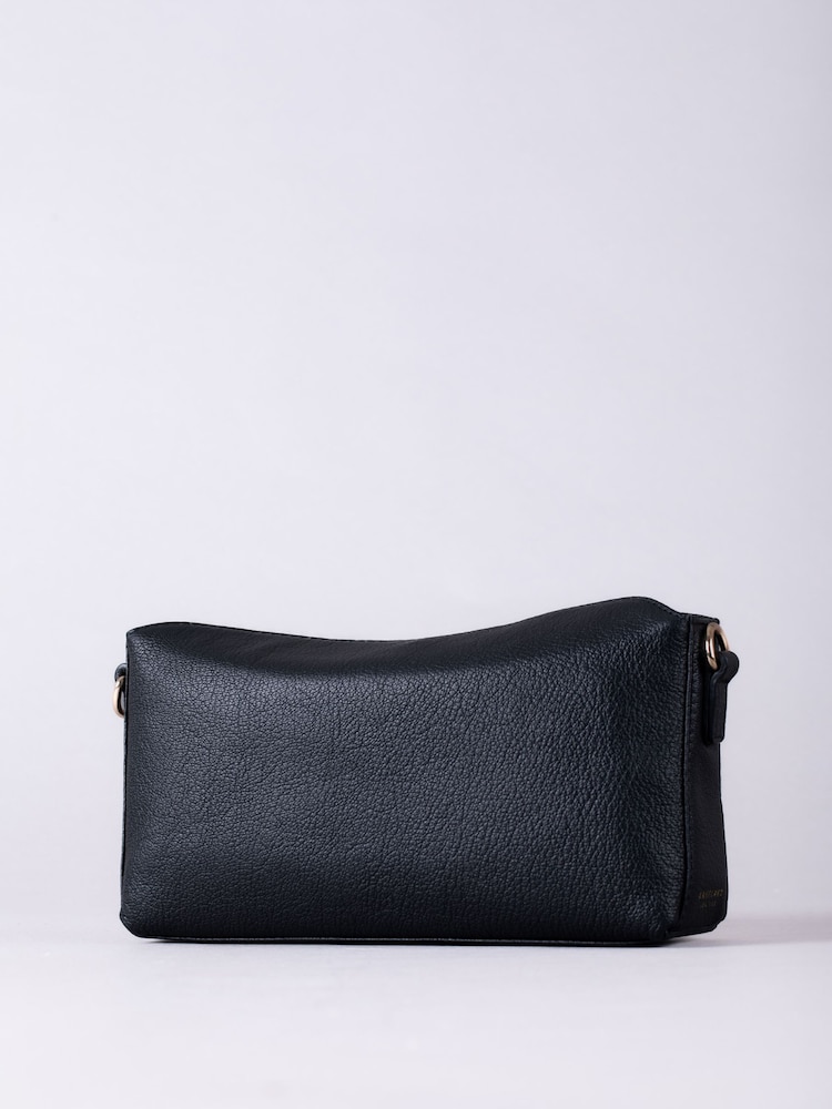 Lakeland Leather Black Esthwaite Cross Body Bag - Image 2 of 5
