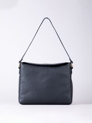 Lakeland Leather Blue Esthwaite Shoulder Bag - Image 2 of 6