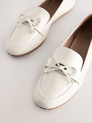 Bone Forever Comfort® Round Toe Patent Bow Detail Loafer Ballet Shoes - Image 7 of 9