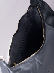 Lakeland Leather Black Levens Shoulder Bag - Image 5 of 6