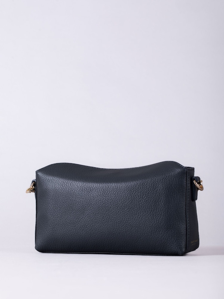 Lakeland Leather Blue Esthwaite Cross Body Bag - Image 1 of 5