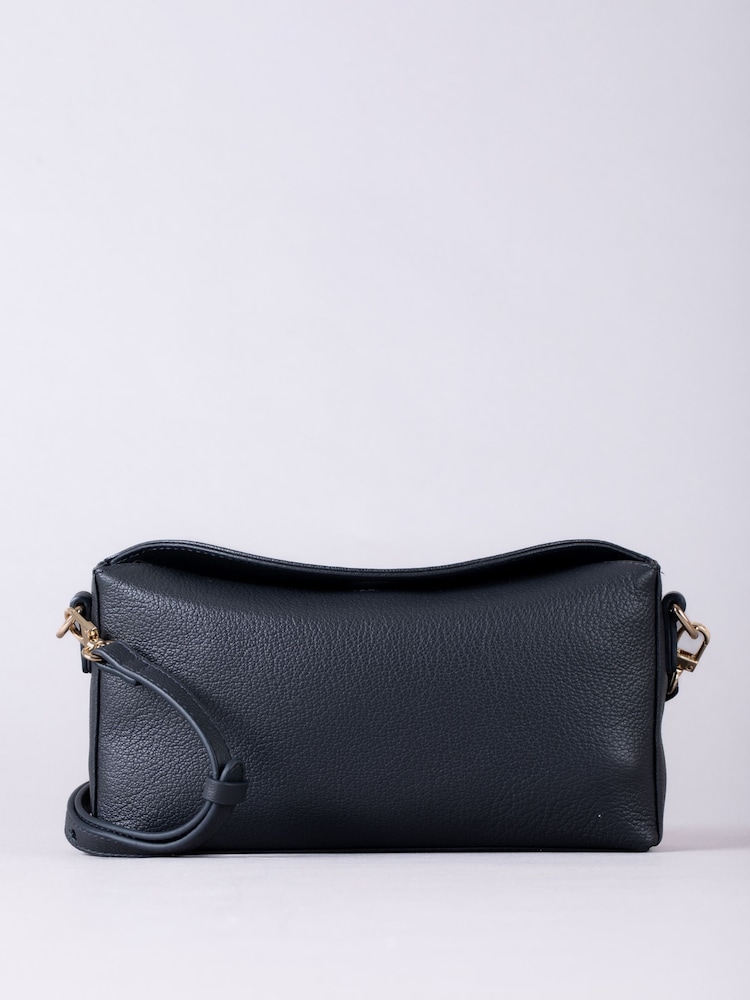 Lakeland Leather Blue Esthwaite Cross Body Bag - Image 2 of 5