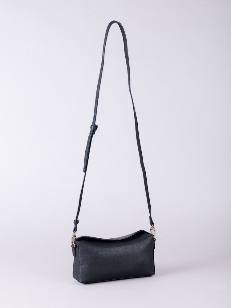 Lakeland Leather Blue Esthwaite Cross Body Bag - Image 5 of 5