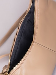 Lakeland Leather Brown Levens Chain Cross Body Bag - Image 6 of 8