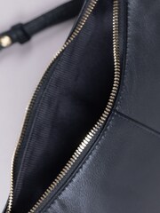 Lakeland Leather Black Levens Chain Cross Body Bag - Image 7 of 7