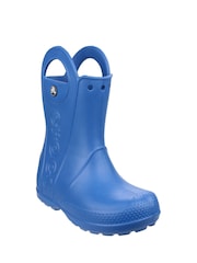 Crocs Sky Blue Toddler Waterproof Handle It Rain Boots - Image 2 of 5