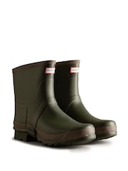 Hunter Mens Green Gardener Short Boot Wellies - Image 2 of 4