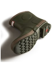 Hunter Mens Green Gardener Short Boot Wellies - Image 4 of 4
