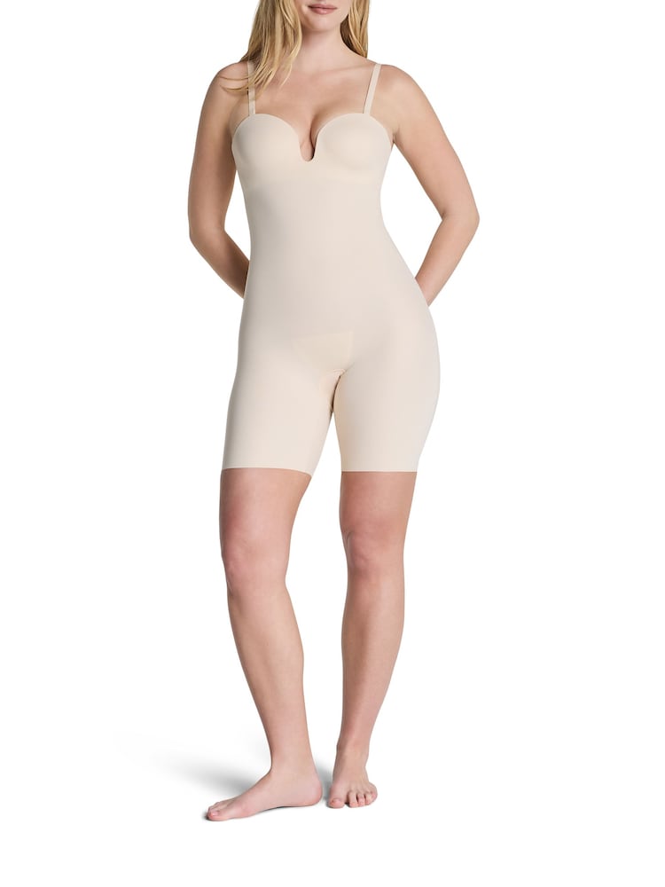Spanx SPANXshape™ Suit Your Fancy Strapless Mid-Thigh Bodysuit - صورة 6 من 6 Spanx SPANXshape™ Suit Your Fancy Strapless Mid-Thigh Bodysuit - صورة 6 من 6