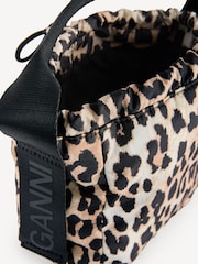 GANNI Brown Leopard Print Tech Pouch - Image 7 of 8