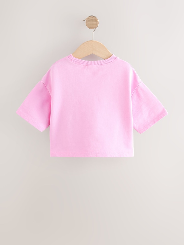 Pink Bunny Short Sleeve T-Shirt (3mths-7yrs) - Image 5 of 7
