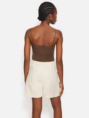 Jigsaw Brown Modal Lace Vest - Image 2 of 6