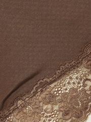 Jigsaw Brown Modal Lace Vest - Image 6 of 6