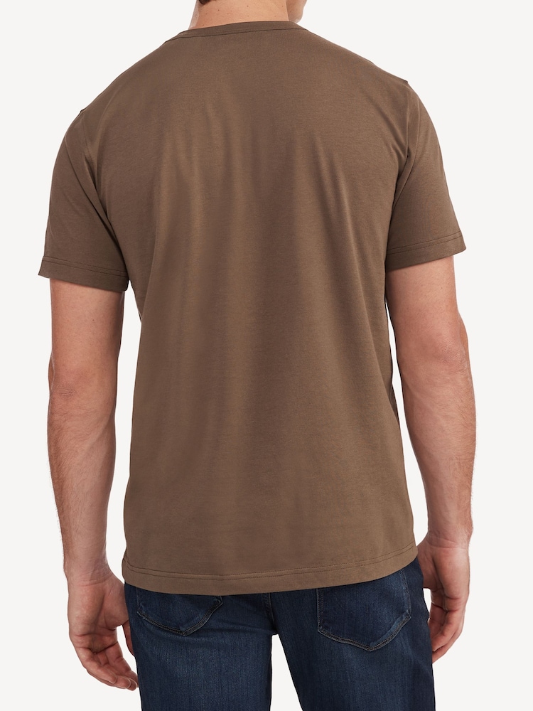 Belstaff Brown Logo T-Shirt - Image 2 of 5