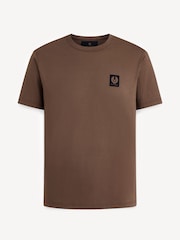 Belstaff Brown Logo T-Shirt - Image 5 of 5