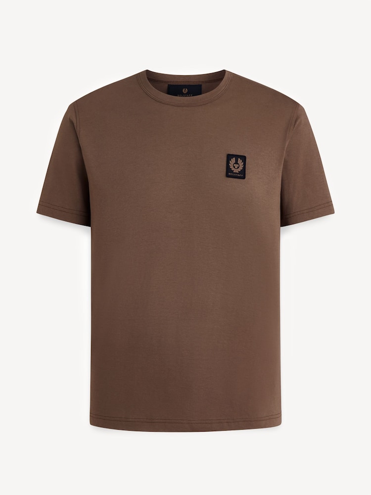 Belstaff Brown Logo T-Shirt - Image 5 of 5