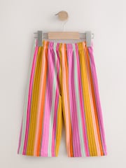 Rainbow Stripe Textured Wide Leg Trousers (3mths-7yrs) - Image 5 of 7