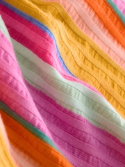 Rainbow Stripe Textured Wide Leg Trousers (3mths-7yrs) - Image 7 of 7