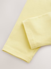Yellow Cropped Leggings (3mths-7yrs) - Image 6 of 7