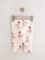 Ballerine rose - Leggings Raccourci imprimés (9mois -7ans) - Image 6 de 8