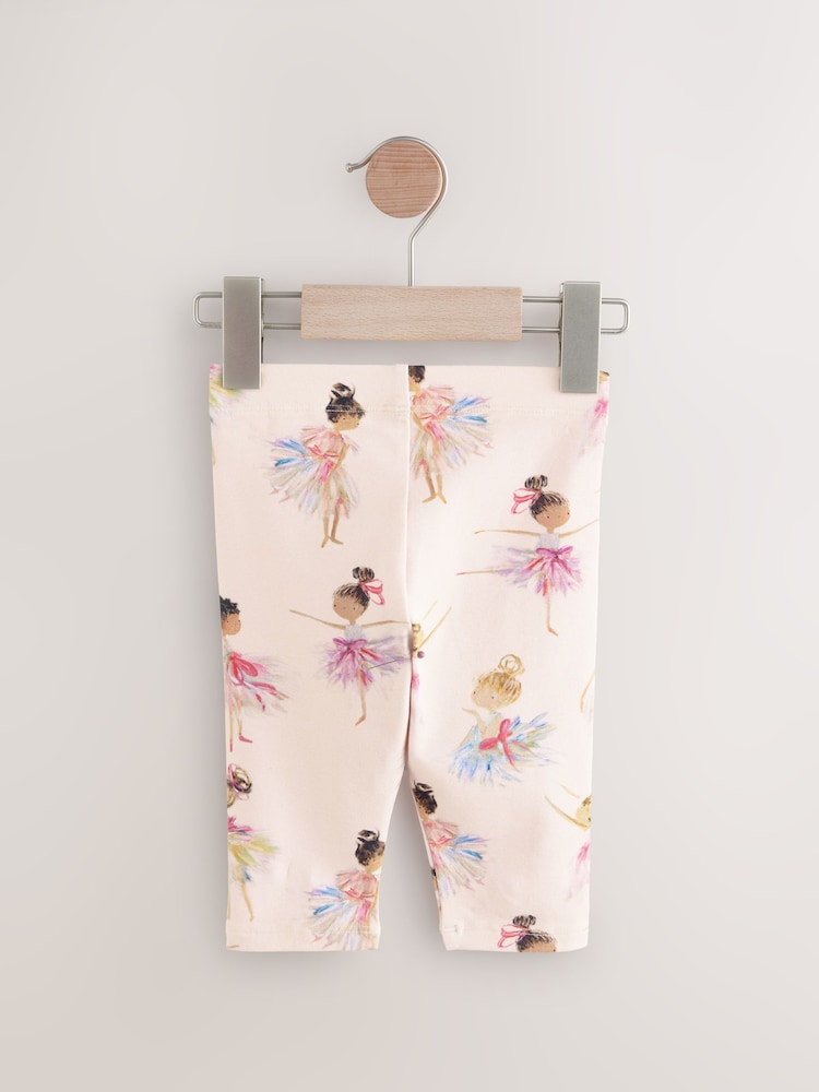 Ballerine rose - Leggings Raccourci imprimés (9mois -7ans) - Image 6 of 8
