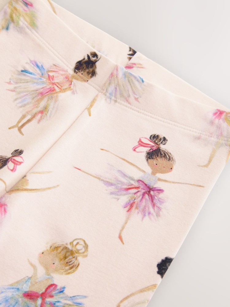 Ballerine rose - Leggings Raccourci imprimés (9mois -7ans) - Image 7 of 8