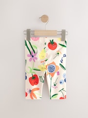 Yellow Fruit Character Printed Cropped Legging (9mths-7yrs) - Image 5 of 7