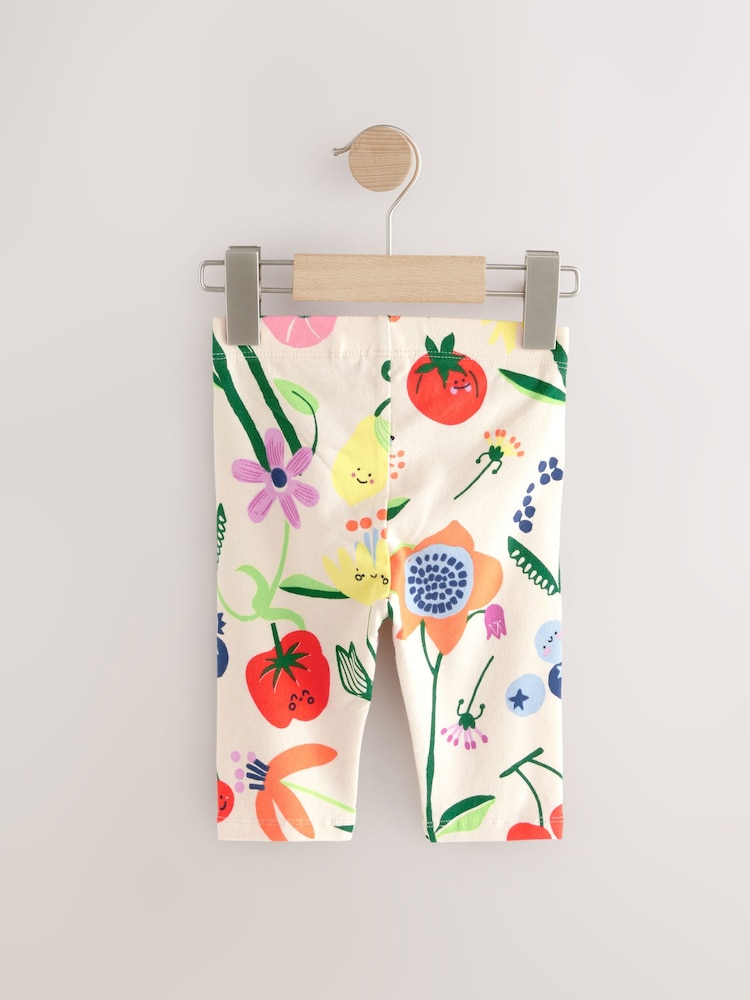 Yellow Fruit Character Printed Cropped Legging (6mths-7yrs) - Image 5 of 7