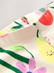 Yellow Fruit Character Printed Cropped Legging (9mths-7yrs) - Image 6 of 7