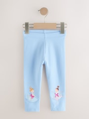 Ballerine bleue - Leggings embellis (3mths-7yrs) - Image 5 de 8
