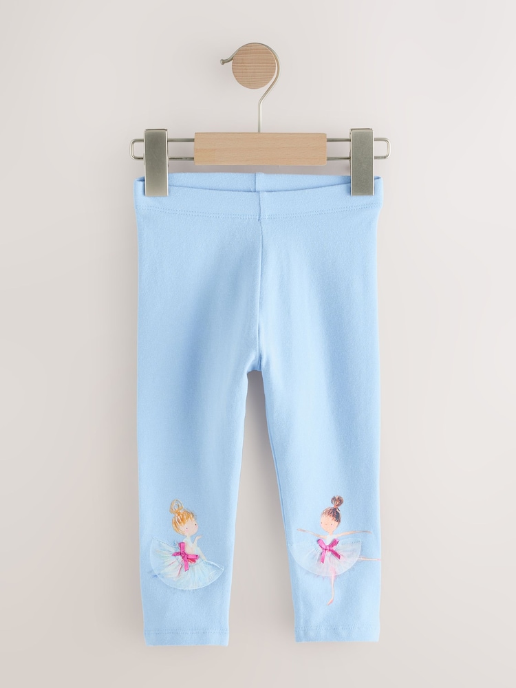 Ballerine bleue - Leggings embellis (3mths-7yrs) - Image 5 of 8