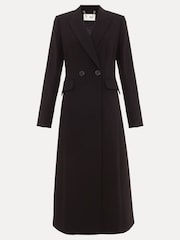 Phase Eight Black Maya Crepe Coat - Image 7 of 7