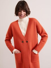 Phase Eight Orange Destiny Coatigan - Image 5 of 7