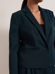 Phase Eight Green Petite Arabella Crop Blazer - Image 4 of 6