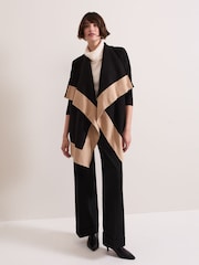 Phase Eight Black Rae Waterfall Cardigan - Image 3 of 7