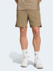 adidas Beige Designed For Training Workout Shorts - Image 1 of 7