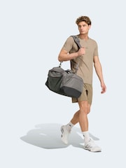 adidas Beige Designed For Training Workout Shorts - Image 4 of 7