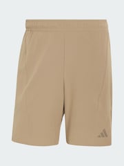 adidas Beige Designed For Training Workout Shorts - Image 7 of 7