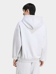 adidas Grey Kit Small Logo Hoodie - Image 2 of 6
