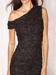 Lipsy Off The Shoulder Gathered Waist Midi Dress - Larawan 4 ng 6
